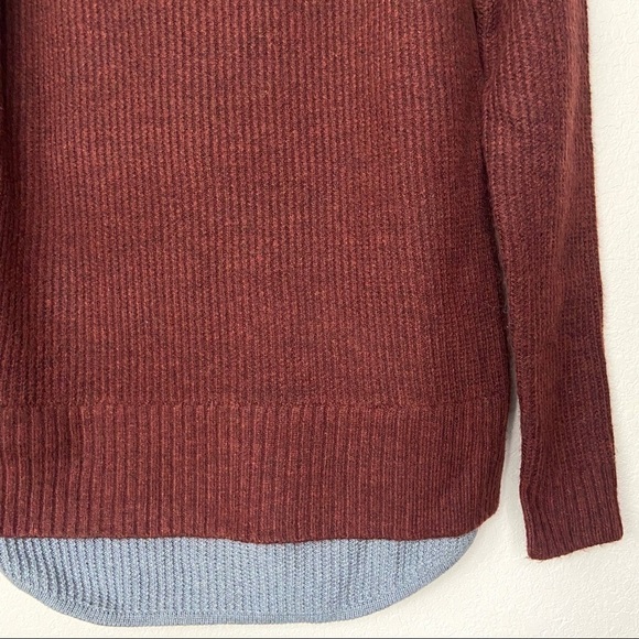 UNIF X Urban Outfitters Waffle Mix Layered Sweater - Picture 4 of 7